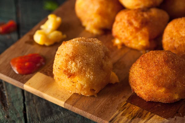 Fried Mac and Cheese Bites — Stock Photo, Image