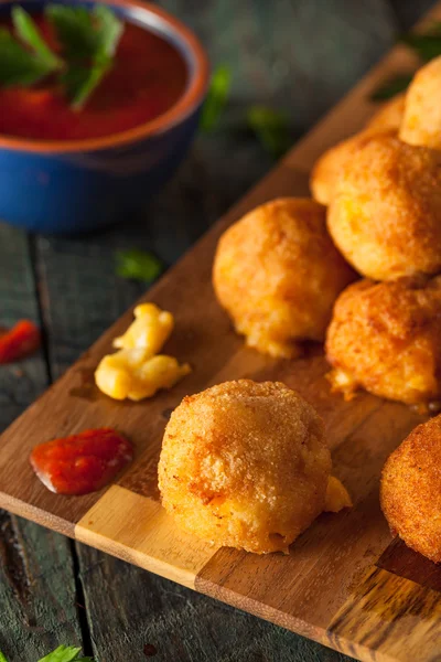 Fried Mac and Cheese Bites — Stock Photo, Image