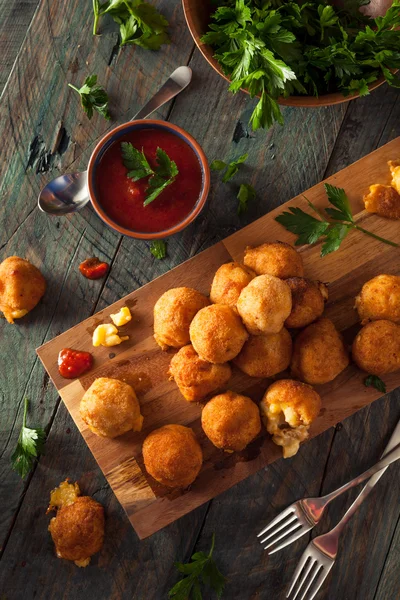 Fried Mac and Cheese Bites — Stock Photo, Image