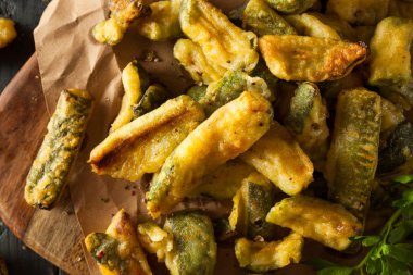 Ev yapımı kızarmış kabak kızartması