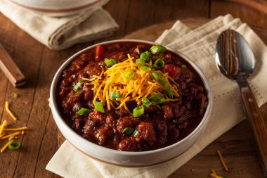 Ev yapımı organik vejeteryan Chili