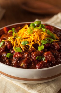 Ev yapımı organik vejeteryan Chili