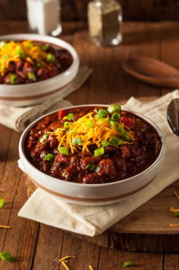 Ev yapımı organik vejeteryan Chili