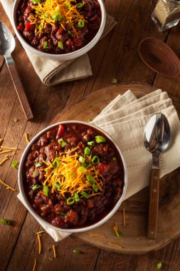 Ev yapımı organik vejeteryan Chili