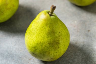 Ham yeşil organik Bartlett armut hazır yemek