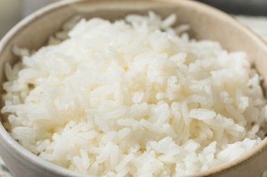 Chipstick 'li organik Kısa Taneli Beyaz Pirinç Kasesi