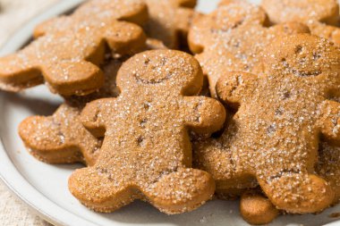 Noel için Şekerli Zencefilli Kurabiye Adam