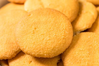 Ev yapımı vanilyalı gofret Hazır Kurabiyeler