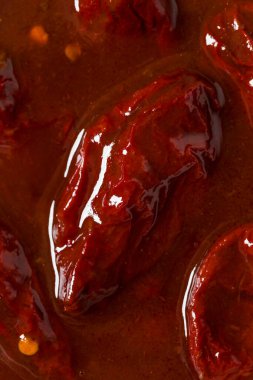 Organik baharatlı Chipotle Peppers Adobo Sosu Pişirmeye Hazır