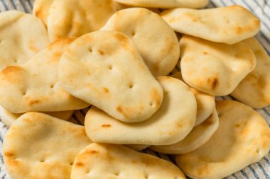 Sağlıklı Mini Hintli Naan Ekmeği