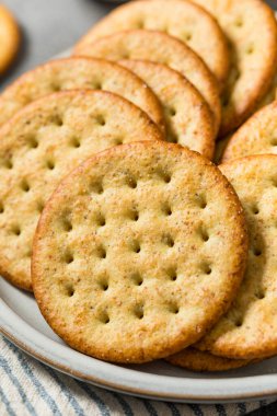 Tabakta tüm organik buğday krakerleri