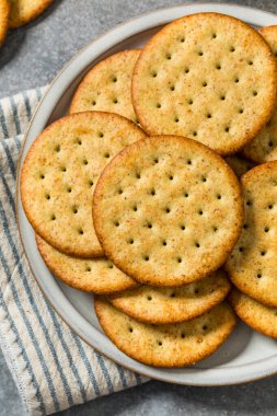 Tabakta tüm organik buğday krakerleri