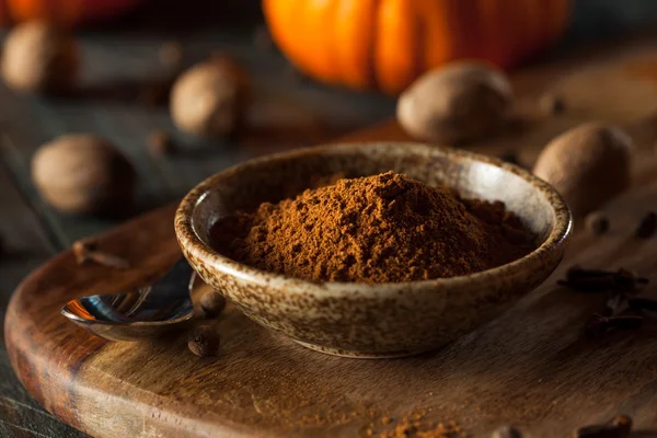 Especia de calabaza cruda orgánica — Foto de Stock