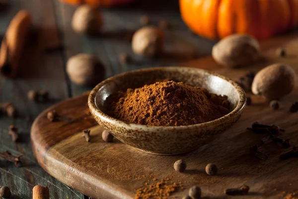 Especia de calabaza cruda orgánica —  Fotos de Stock