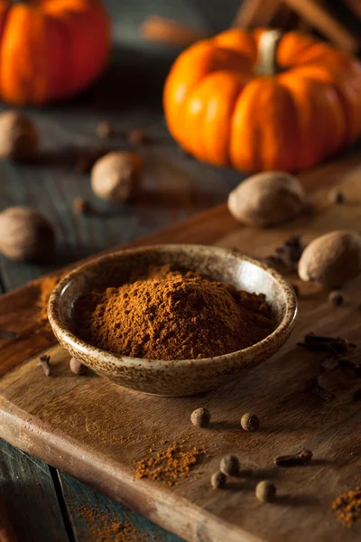 Organic Raw Pumpkin Spice — Stock Photo, Image