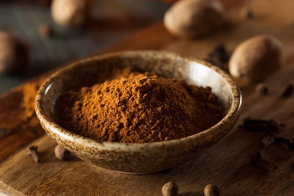 Organic Raw Pumpkin Spice — Stock Photo, Image