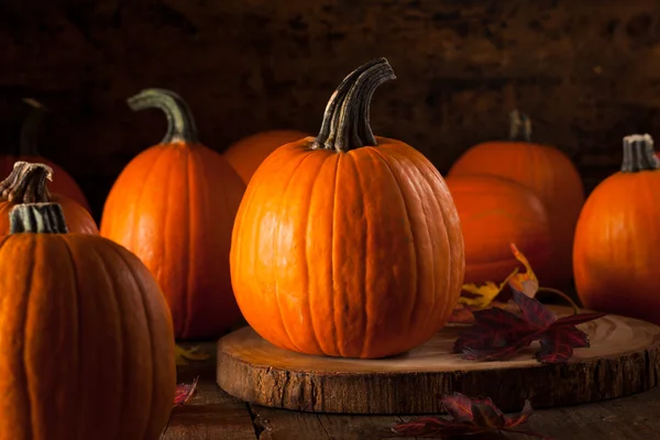 Calabazas de pastel orgánicas crudas —  Fotos de Stock