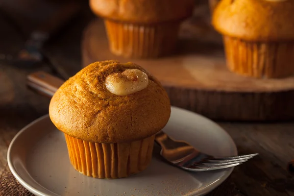 Muffins d'épices à la citrouille maison — Photo