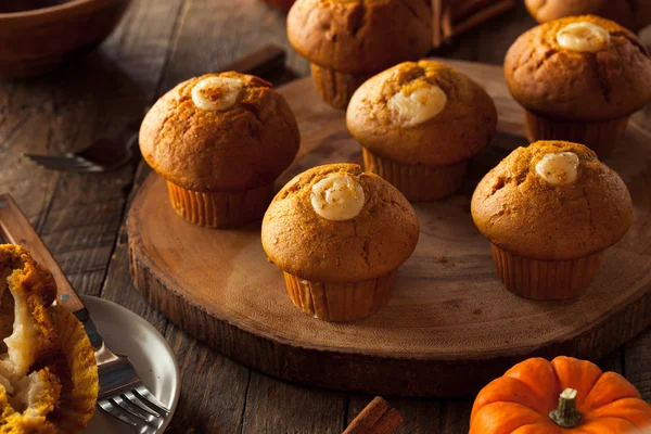 Zelfgemaakte Pumpkin Spice Muffins — Stockfoto