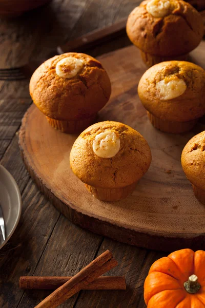 Σπιτικό κολοκύθας μπαχαρικό Muffins — Φωτογραφία Αρχείου