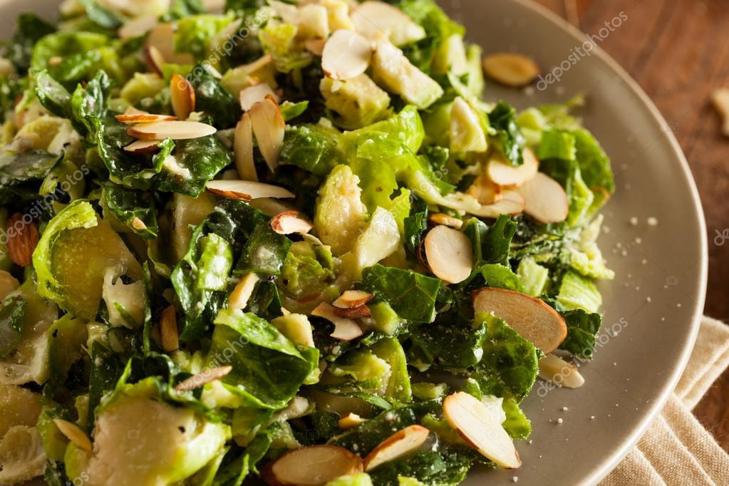 Kale and Brussel Sprout Salad Stock Photo by ©bhofack2 88255096