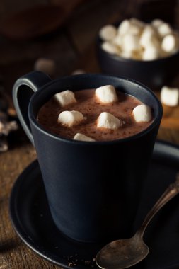 Ev yapımı sıcak sıcak çikolata