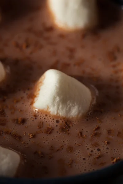 Chocolate quente quente caseiro — Fotografia de Stock