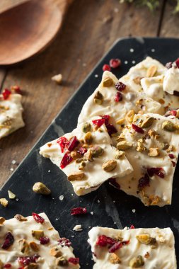 Festival beyaz çikolata tatil kabuğu