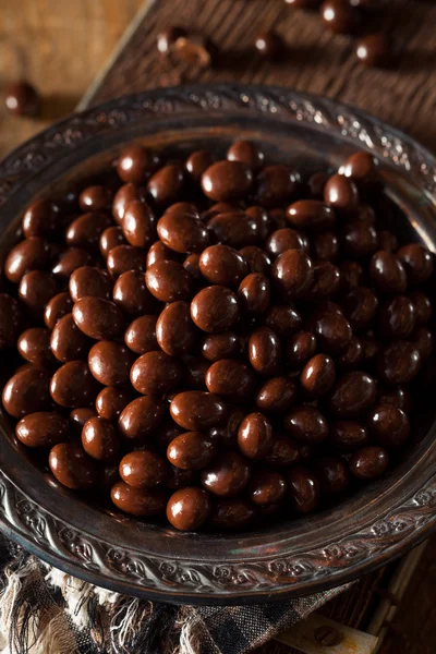 Chocolate Covered Espresso Coffee Beans — Stock Photo, Image