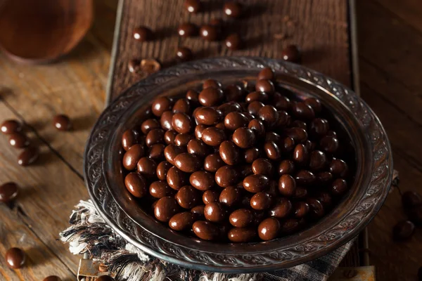Chocolate Covered Espresso Coffee Beans — Stock Photo, Image