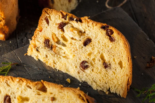 Natale fatto in casa anche Panettone Pane — Foto Stock