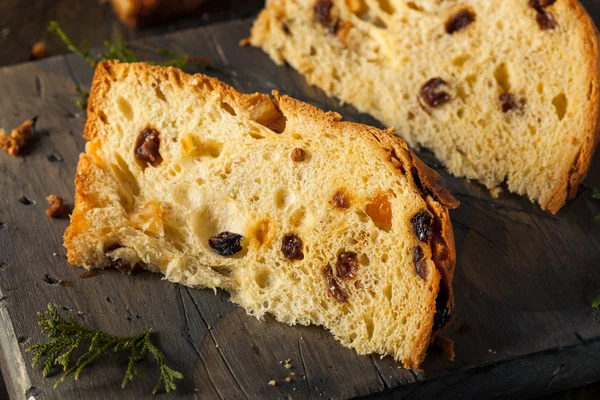 Natale fatto in casa anche Panettone Pane — Foto Stock