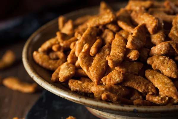 Crunchy Homemade Sesame Sticks — Stock Photo, Image