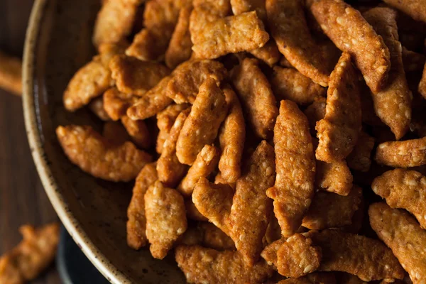 Crunchy Homemade Sesame Sticks — Stock Photo, Image