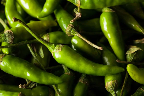 Hot Green Thai Chili Pepper — Stok Foto