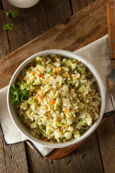 Coliflor orgánica Paleo Arroz — Foto de Stock