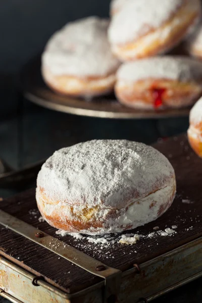 Casero azucarado Paczki Donut — Foto de Stock