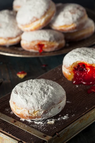 Zelfgemaakte zoete Paczki Donut — Stockfoto