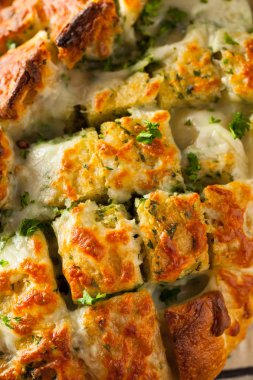 Ev yapımı peynir Pull Apart ekmek