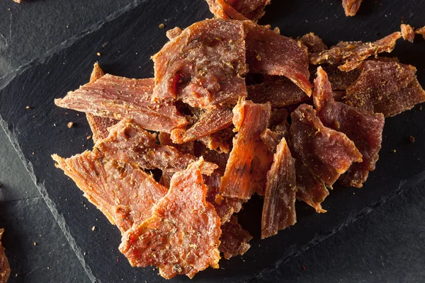 Healthy Dry Turkey Jerky — Stock Photo, Image