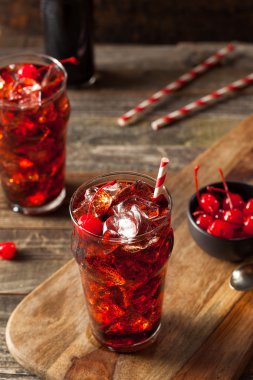 Sweet Refreshing Cherry Cola clipart