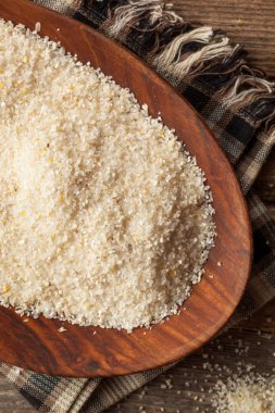 Ham organik kuru irmik