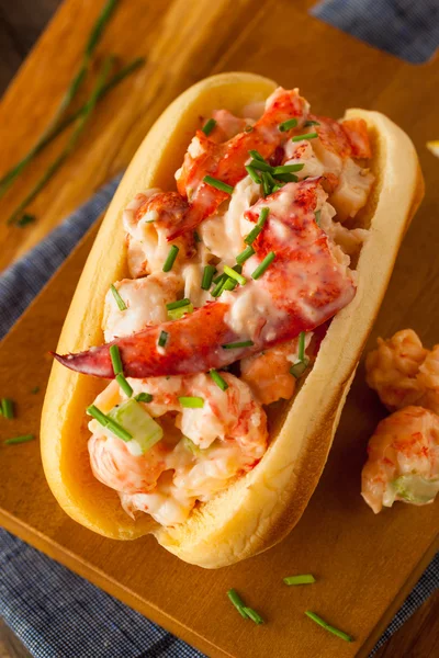 Caseiro New England Lobster Roll — Fotografia de Stock