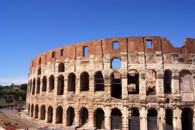 Ünlü Roma colosseum.
