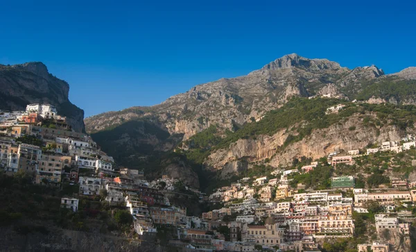 Paisagem urbana de positano — Fotografia de Stock