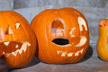 Cadılar Bayramı Balkabağı Kafa