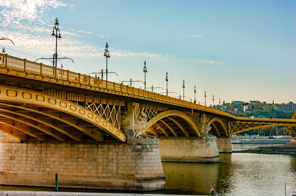 Margaret bridge στη Βουδαπέστη, Ουγγαρία — Φωτογραφία Αρχείου