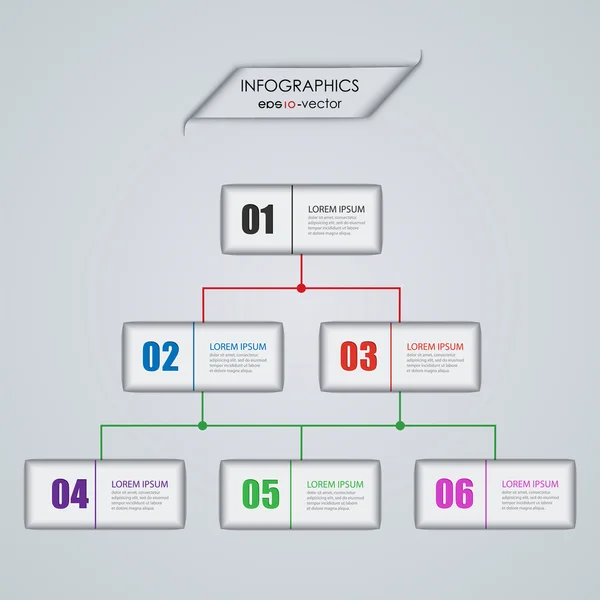 Infographic — Stock Vector