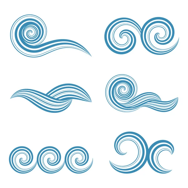 Символи води — стоковий вектор