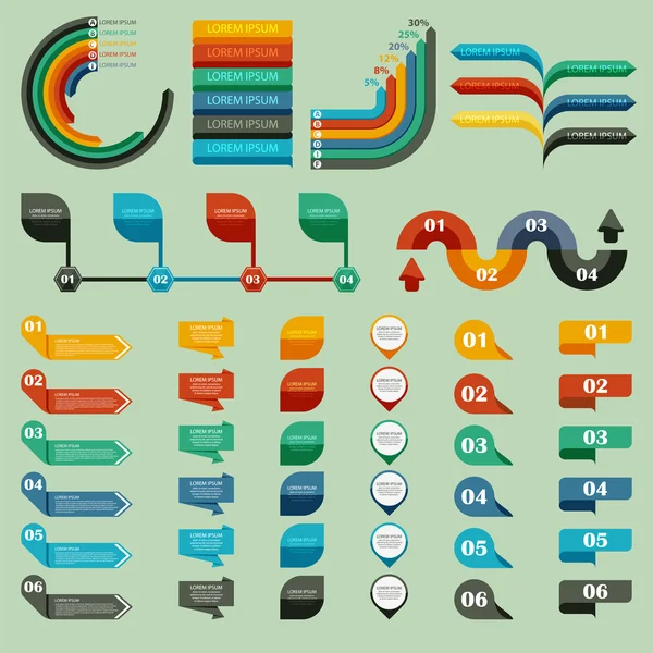 Infografika Jogdíjmentes Stock Vektorok